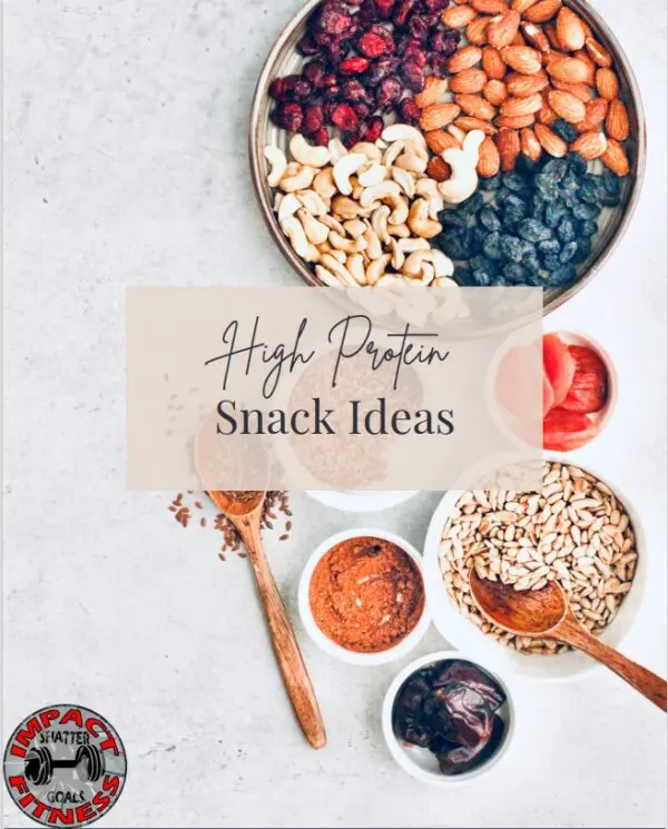 High protein snack ideas with nuts and seeds.