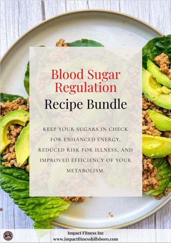 Blood sugar regulation recipe bundle.